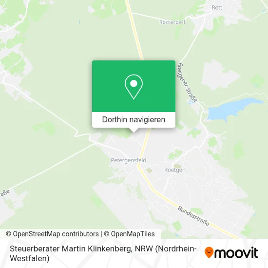 Steuerberater Martin Klinkenberg Karte