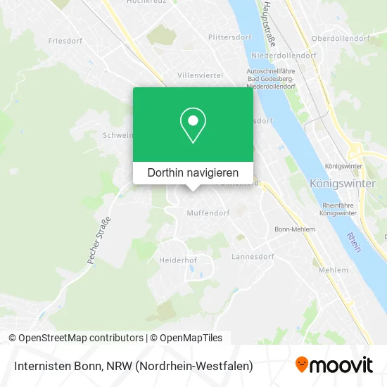 Internisten Bonn Karte