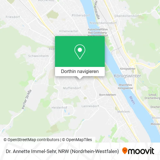 Dr. Annette Immel-Sehr Karte