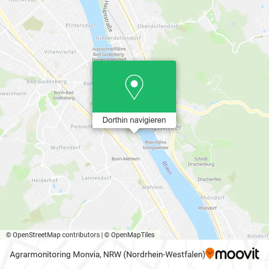 Agrarmonitoring Monvia Karte