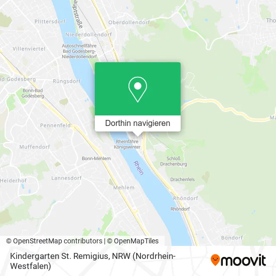 Kindergarten St. Remigius Karte