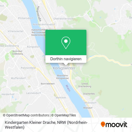 Kindergarten Kleiner Drache Karte