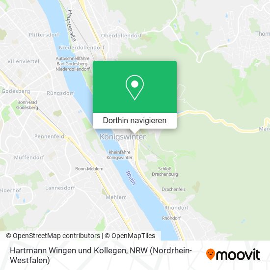 Hartmann Wingen und Kollegen Karte