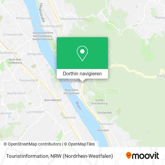 Touristinformation Karte