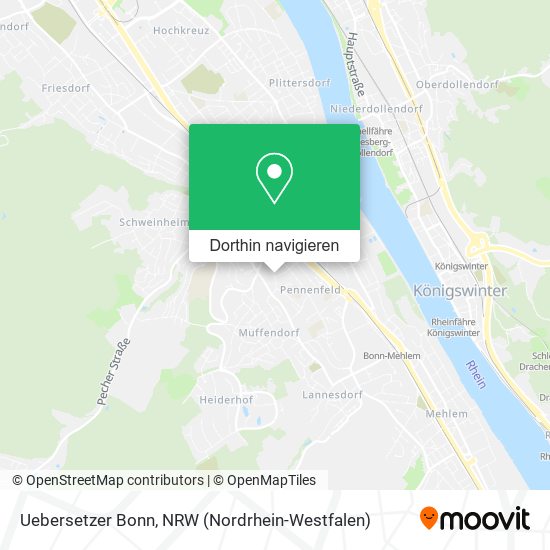 Uebersetzer Bonn Karte