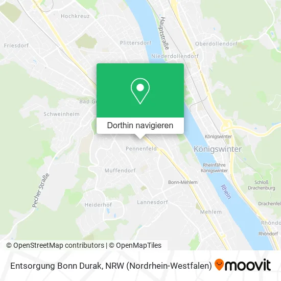 Entsorgung Bonn Durak Karte