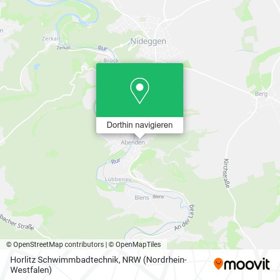 Horlitz Schwimmbadtechnik Karte