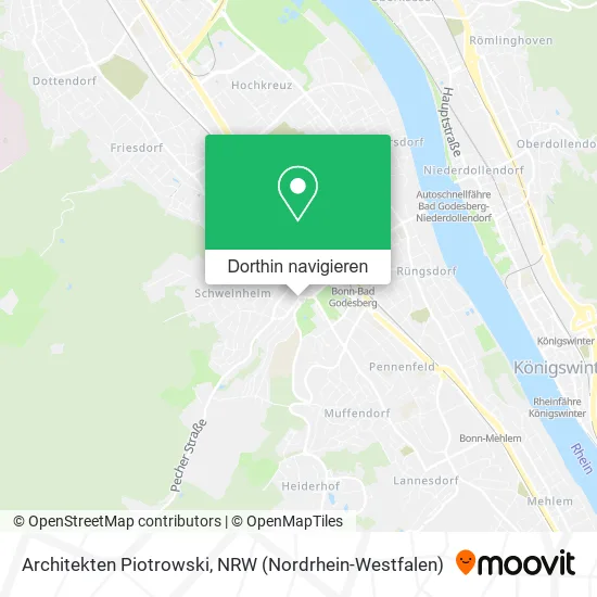 Architekten Piotrowski Karte