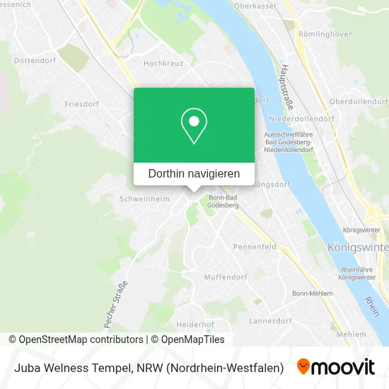 Juba Welness Tempel Karte