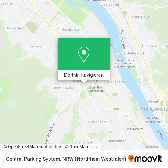 Central Parking System Karte