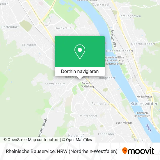 Rheinische Bauservice Karte