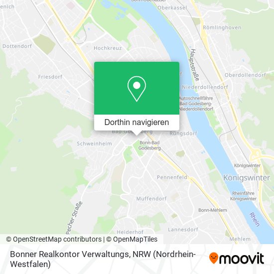 Bonner Realkontor Verwaltungs Karte