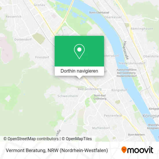 Vermont Beratung Karte