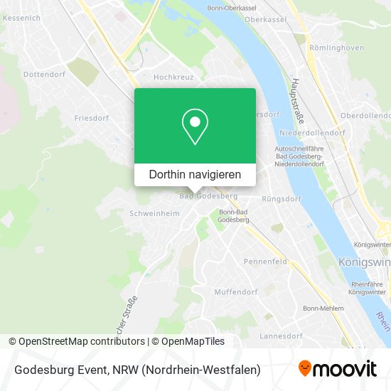 Godesburg Event Karte