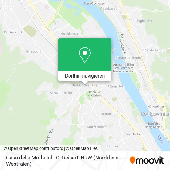 Casa della Moda Inh. G. Reisert Karte