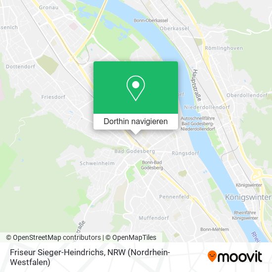 Friseur Sieger-Heindrichs Karte