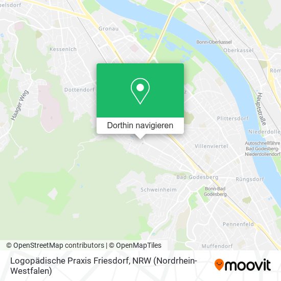 Logopädische Praxis Friesdorf Karte