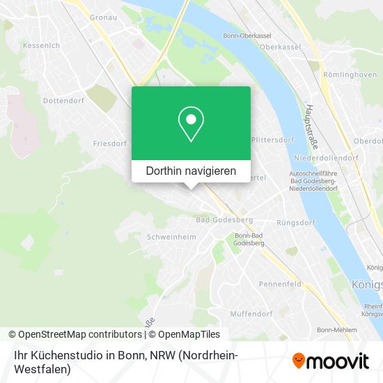 Ihr Küchenstudio in Bonn Karte