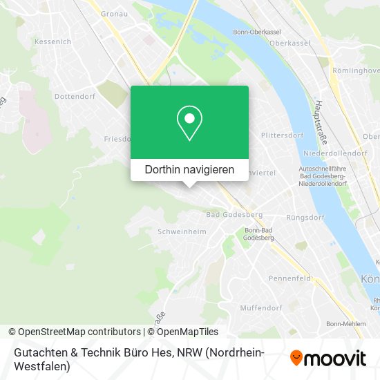 Gutachten & Technik Büro Hes Karte