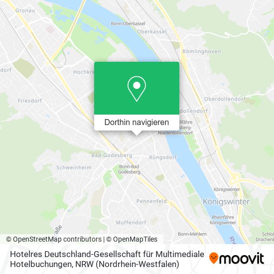 Hotelres Deutschland-Gesellschaft für Multimediale Hotelbuchungen Karte