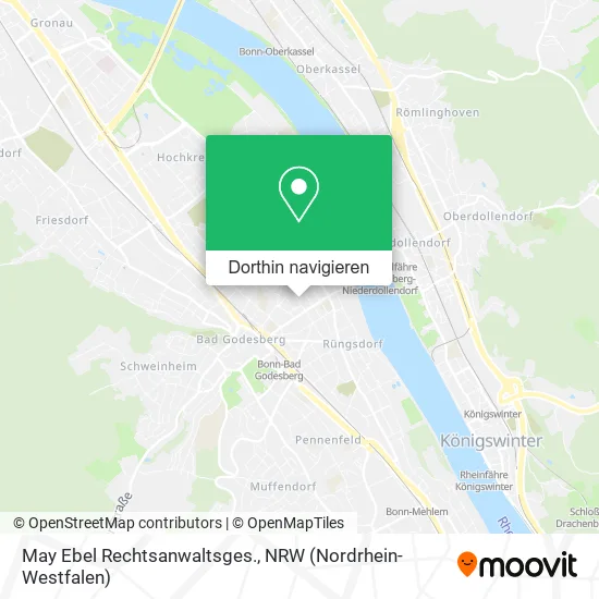 May Ebel Rechtsanwaltsges. Karte