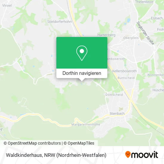 Waldkinderhaus Karte