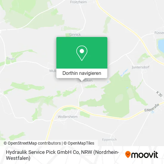 Hydraulik Service Pick GmbH Co Karte