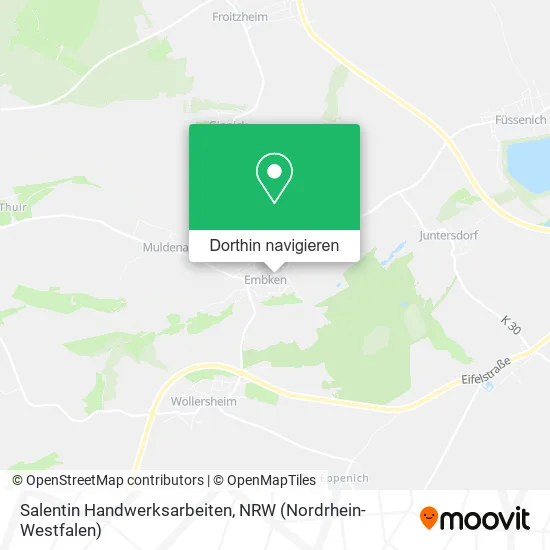 Salentin Handwerksarbeiten Karte