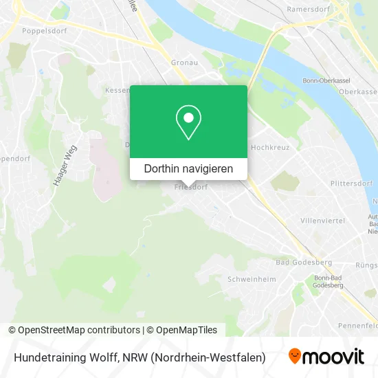 Hundetraining Wolff Karte