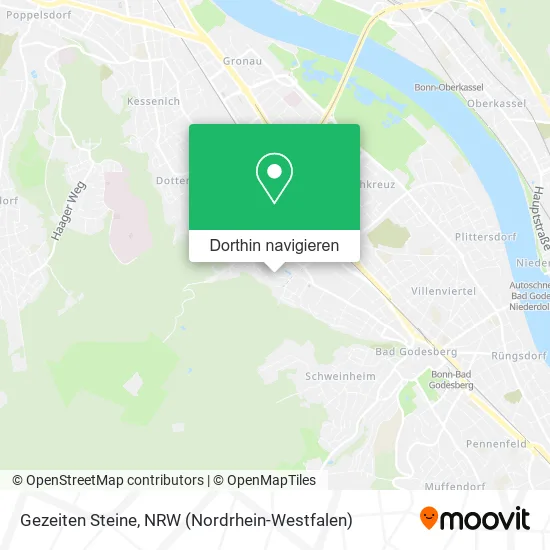 Gezeiten Steine Karte