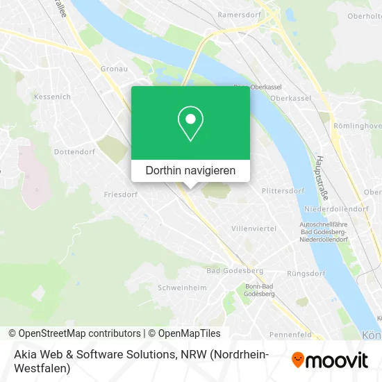 Akia Web & Software Solutions Karte