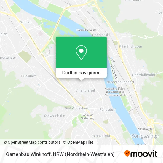 Gartenbau Winkhoff Karte