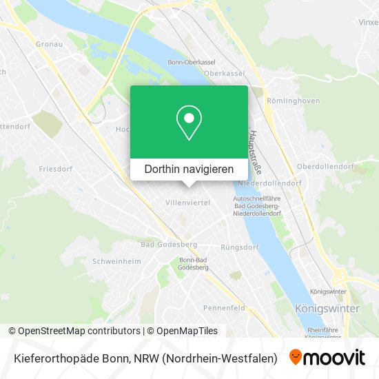 Kieferorthopäde Bonn Karte