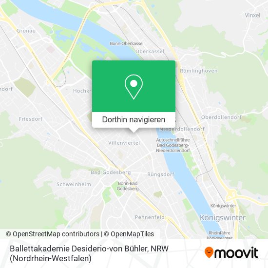 Ballettakademie Desiderio-von Bühler Karte