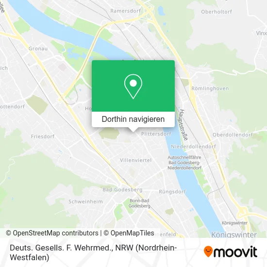 Deuts. Gesells. F. Wehrmed. Karte