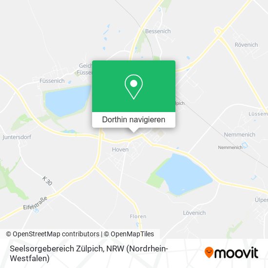 Seelsorgebereich Zülpich Karte