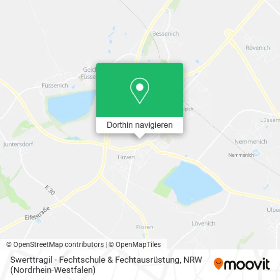 Swerttragil - Fechtschule & Fechtausrüstung Karte