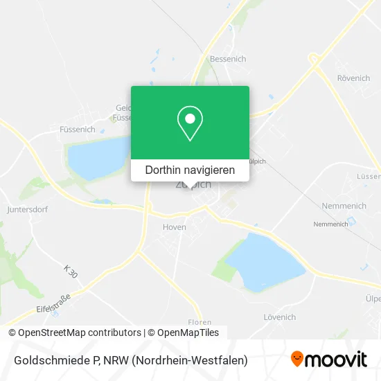 Goldschmiede P Karte