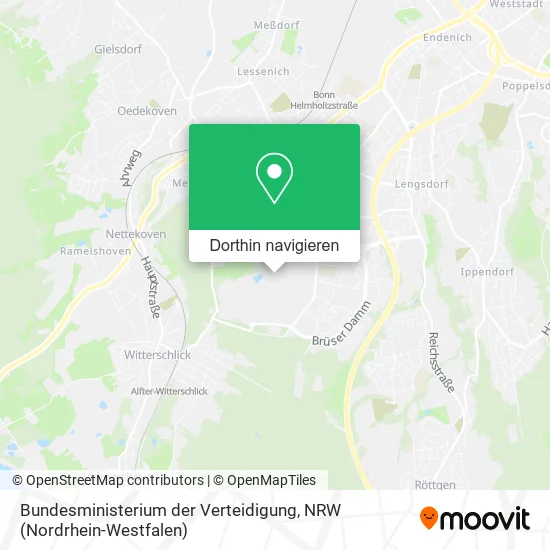 Bundesministerium der Verteidigung Karte