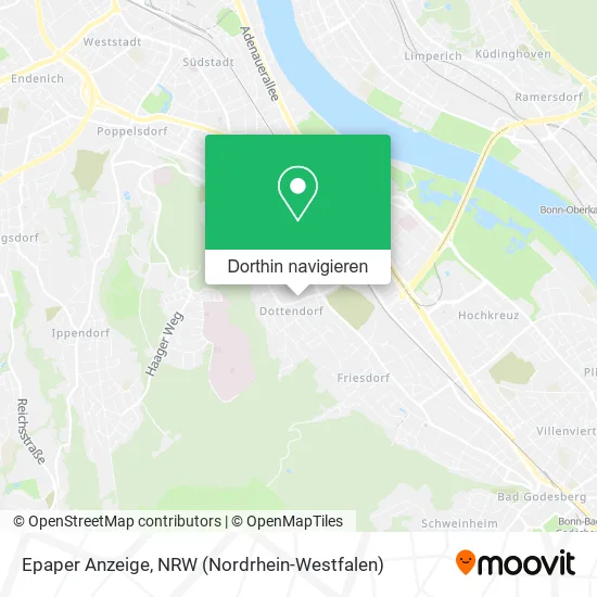 Epaper Anzeige Karte