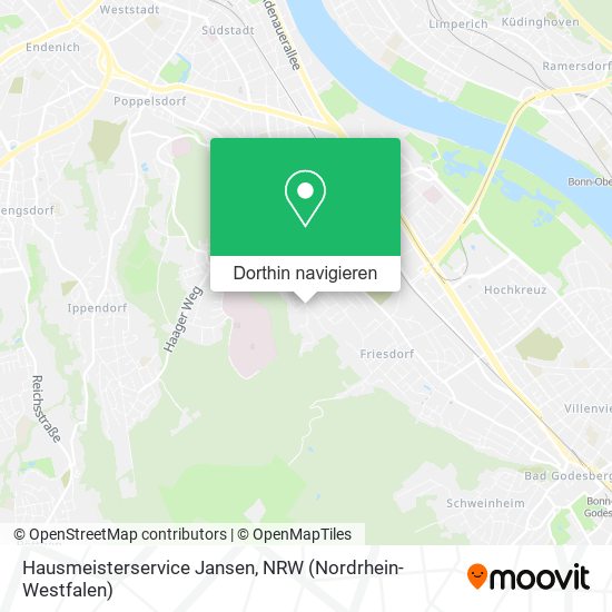 Hausmeisterservice Jansen Karte