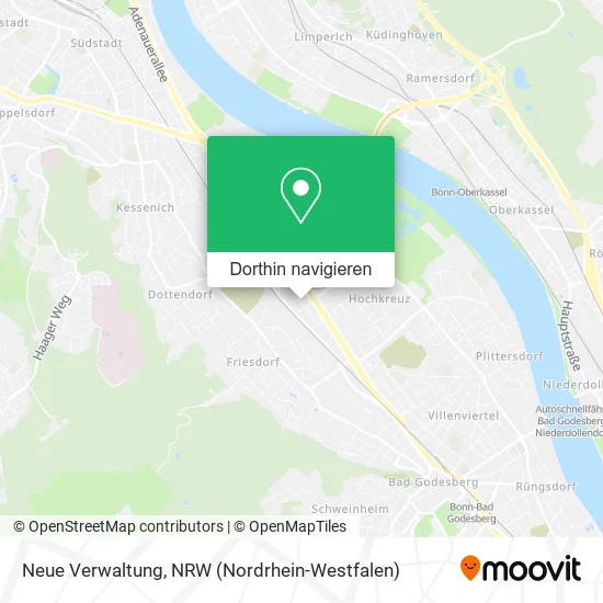 Neue Verwaltung Karte