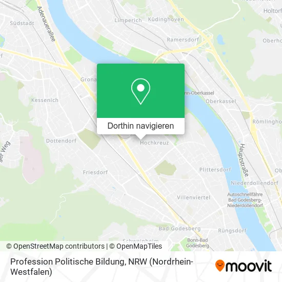 Profession Politische Bildung Karte