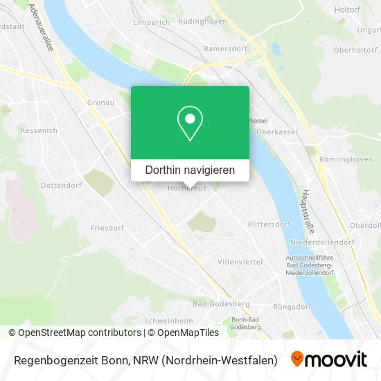 Regenbogenzeit Bonn Karte