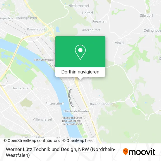 Werner Lütz Technik und Design Karte