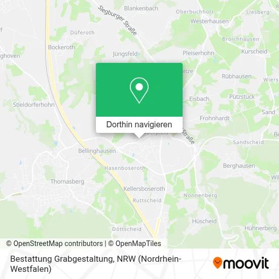Bestattung Grabgestaltung Karte