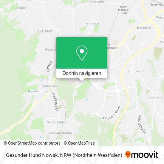 Gesunder Hund Nowak Karte