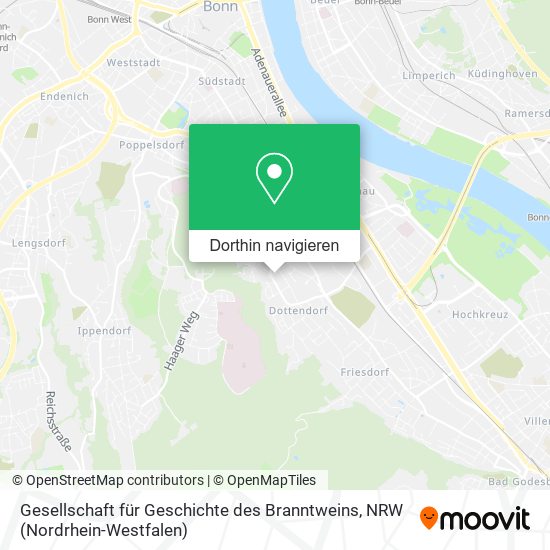 Gesellschaft für Geschichte des Branntweins Karte