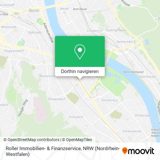 Roller Immobilien- & Finanzservice Karte