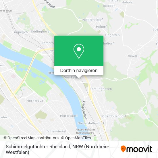 Schimmelgutachter Rheinland Karte